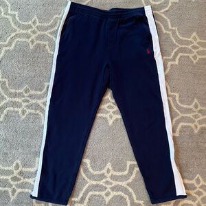 Polo Ralph Lauren Men’s Navy Interlock Track Pants Sweatpants Large